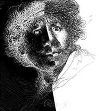 Visage Rembrandt