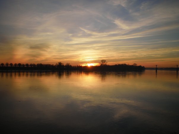 Loire - coucher de soleil 2